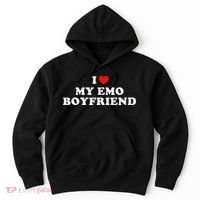 I Love My Emo Boyfriend Hoodie thumb 0