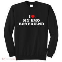 I Love My Emo Boyfriend Sweatshirt thumb 0