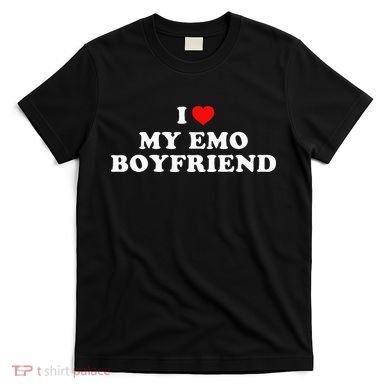 I Love My Emo Boyfriend T-Shirt