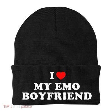 I Love My Emo Boyfriend Beanie