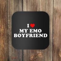 I Love My Emo Boyfriend Coaster thumb 0