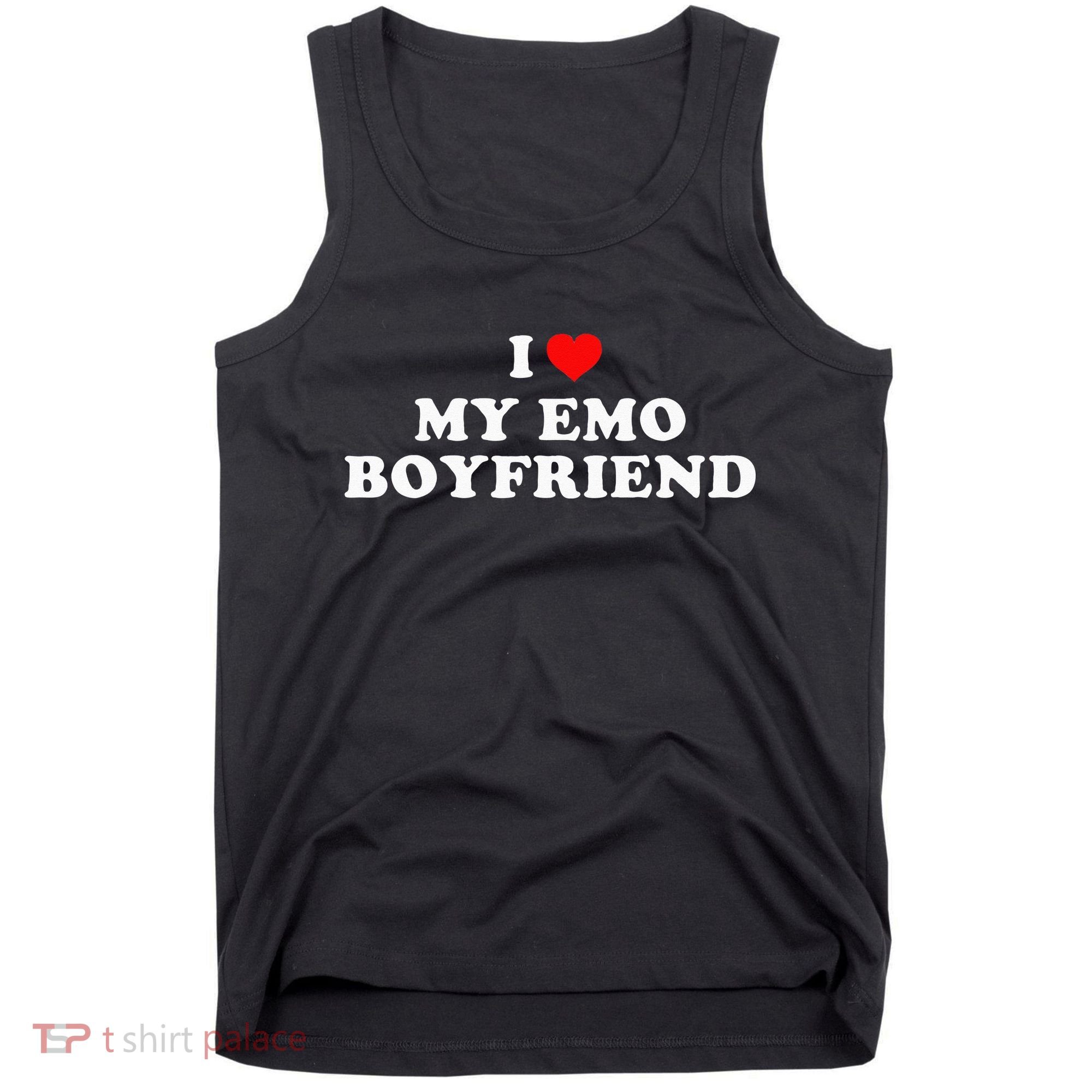 I Love My Emo Boyfriend Tank Top