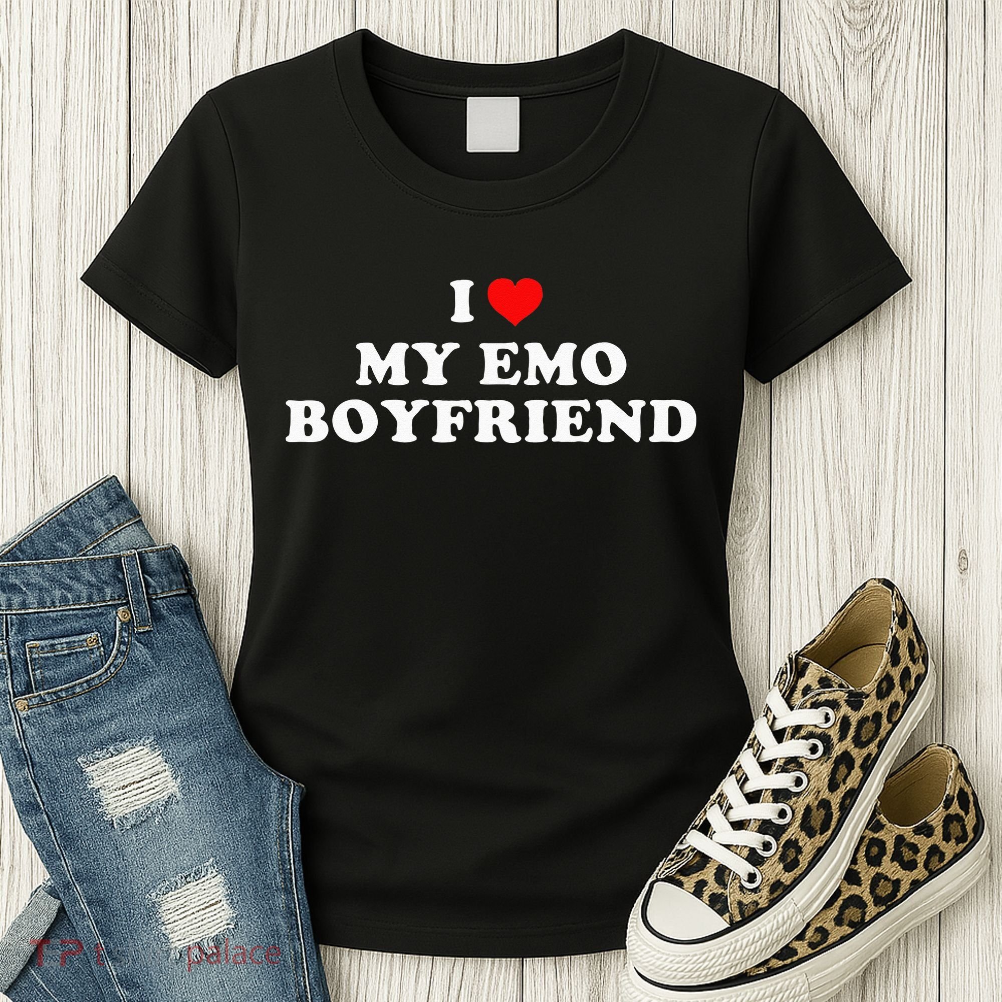 I Love My Emo Boyfriend Women's T-Shirt