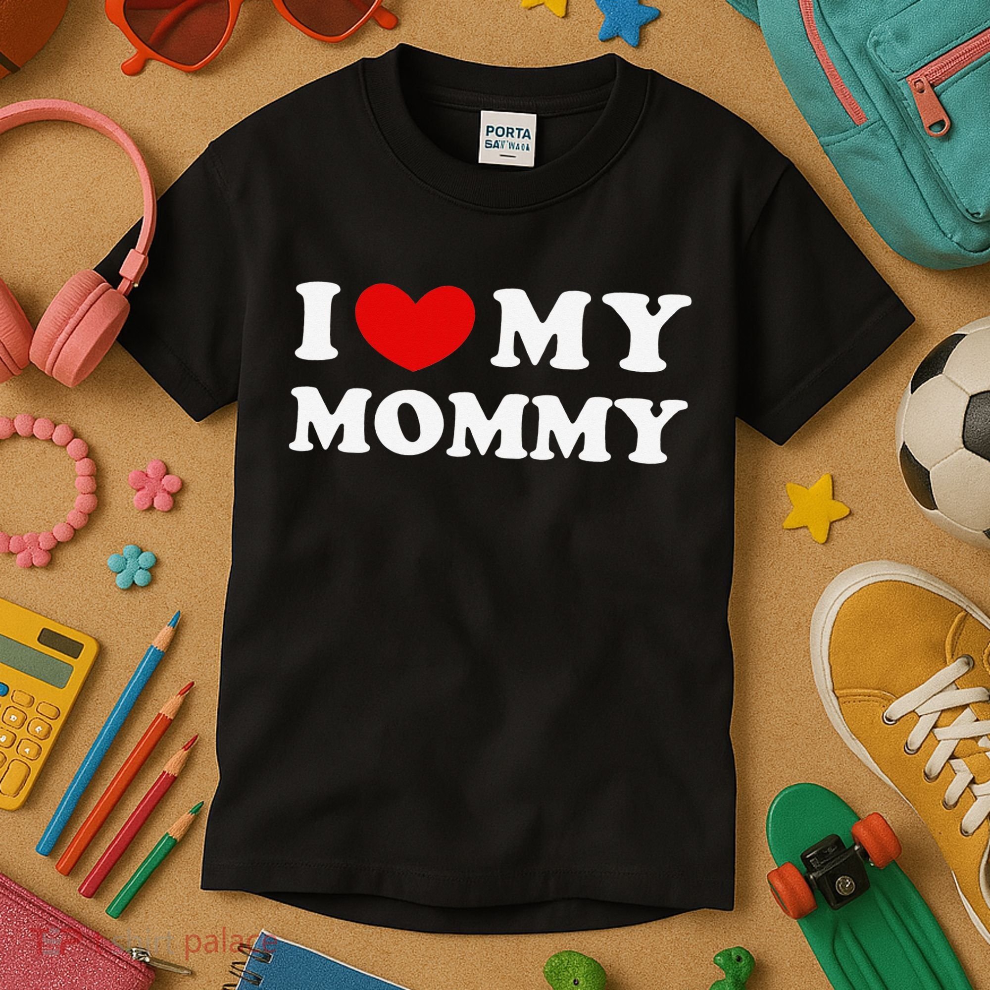 I Love My Mommy I Heart My Mommy Kids T-Shirt