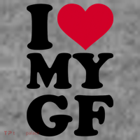 I Love My GF Girlfriend Toddler Hoodie thumb 2