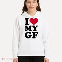 I Love My GF Girlfriend Hoodie thumb 5