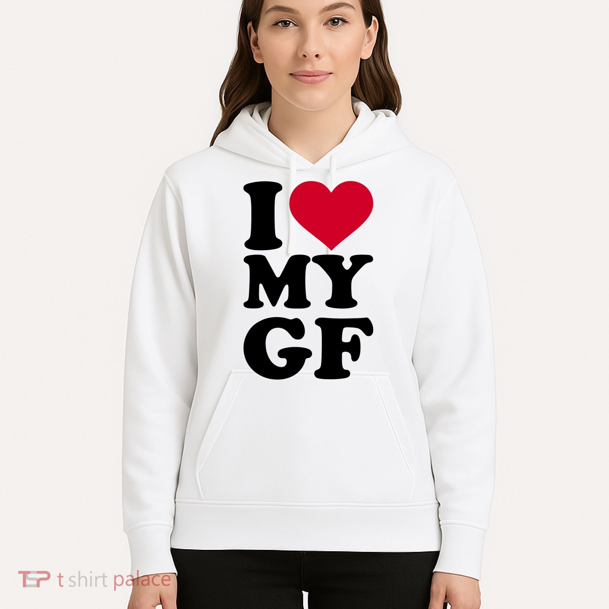 I Love My GF Girlfriend Hoodie