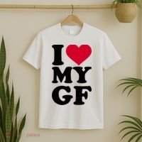 I Love My GF Girlfriend T-Shirt thumb 2