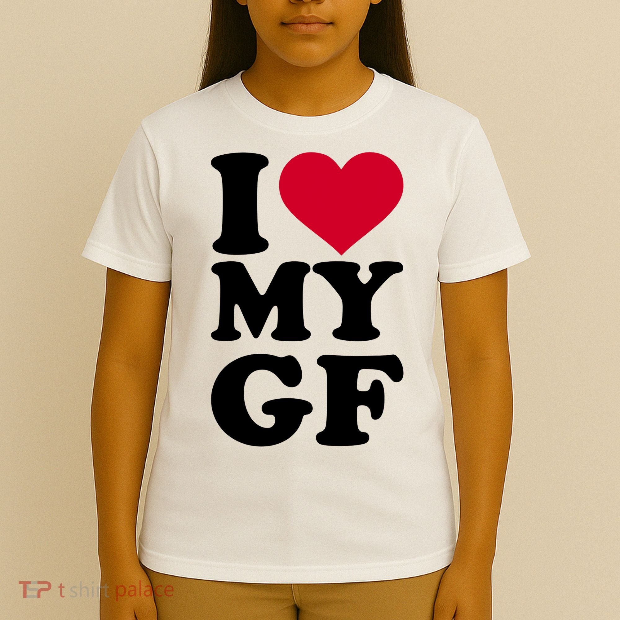 I Love My GF Girlfriend T-Shirt