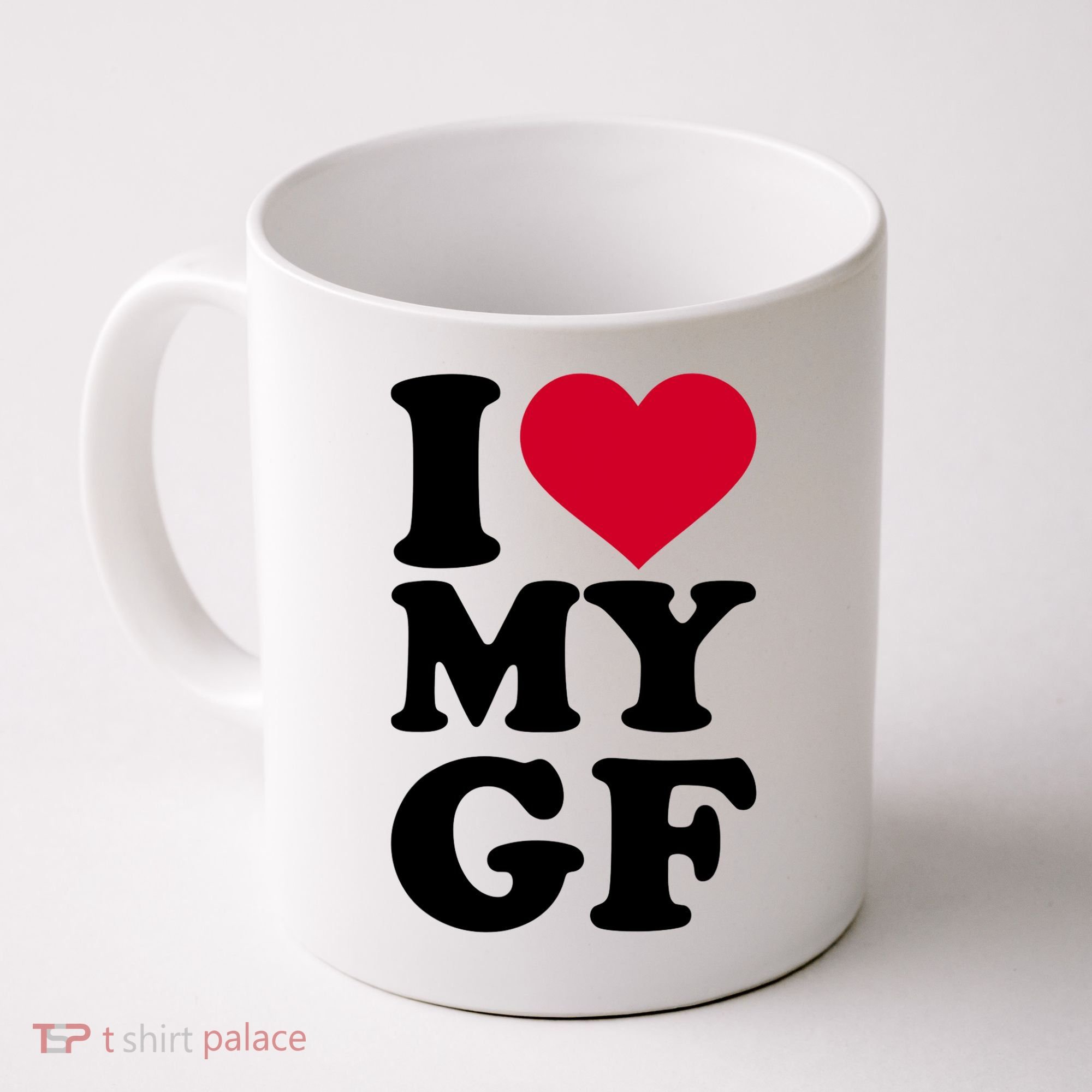 I Love My GF Girlfriend Coffee Mug