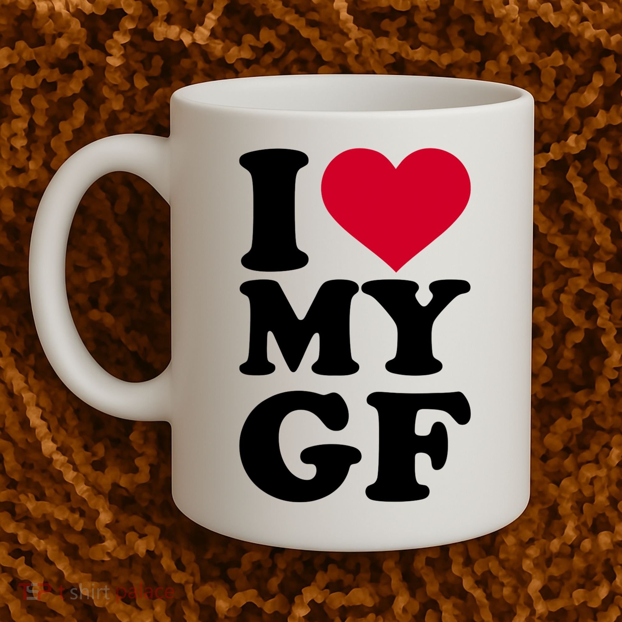 I Love My GF Girlfriend Coffee Mug