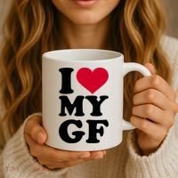 I Love My GF Girlfriend Coffee Mug thumb 3