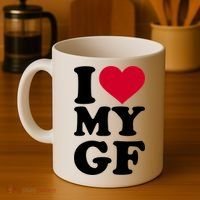 I Love My GF Girlfriend Coffee Mug thumb 4