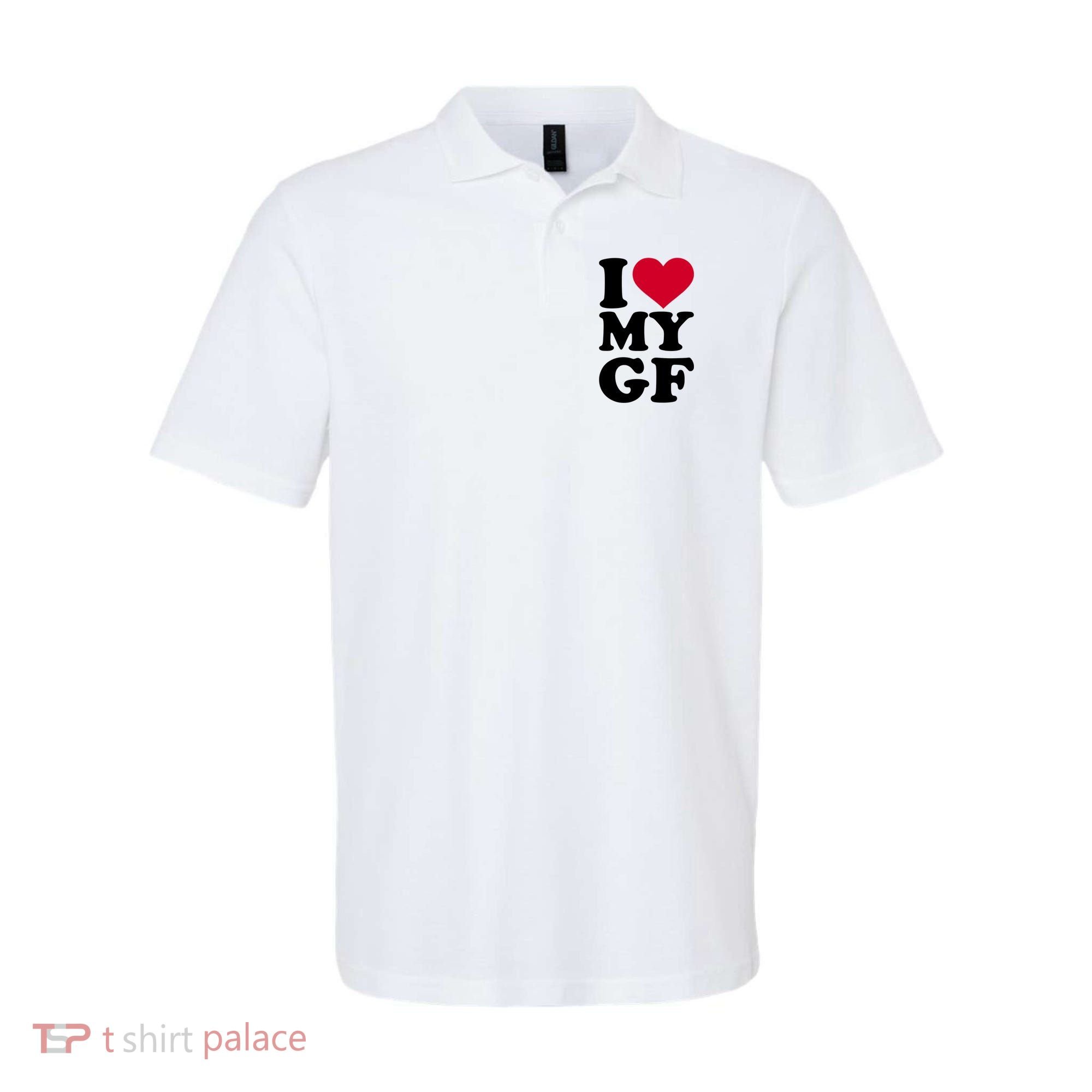 I Love My GF Girlfriend Polo
