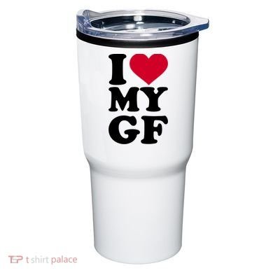 I Love My GF Girlfriend Tumbler