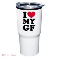 I Love My GF Girlfriend Tumbler thumb 0