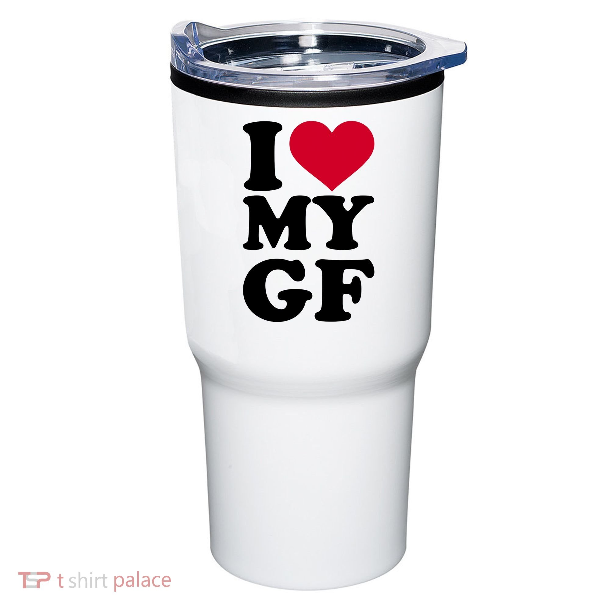 I Love My GF Girlfriend Tumbler