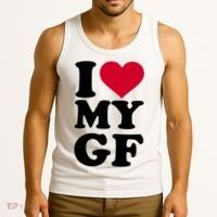 I Love My GF Girlfriend Tank Top thumb 3