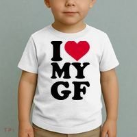 I Love My GF Girlfriend Toddler T-Shirt thumb 2