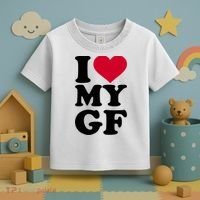 I Love My GF Girlfriend Toddler T-Shirt thumb 3