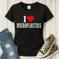 i love microplastics Women's T-Shirt thumb 3