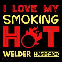 I Love My Smoking Hot Welder Husband Coffee Mug thumb 5