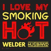 I Love My Smoking Hot Welder Husband Tumbler thumb 3