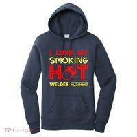 I Love My Smoking Hot Welder Husband Women's Hoodie thumb 0