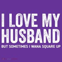 I Love My Husband But Sometimes I Wanna Square Up Mousepad thumb 1