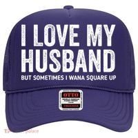 I Love My Husband But Sometimes I Wanna Square Up Hat thumb 0