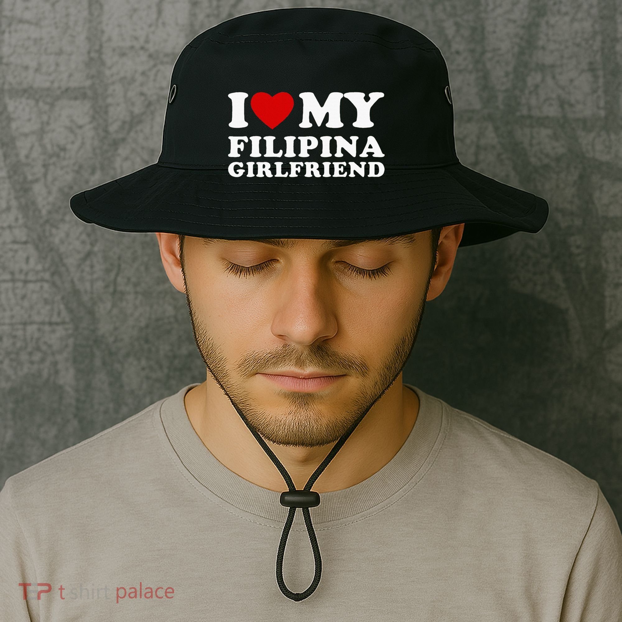 I Love My Filipina Girlfriend Bucket Hat
