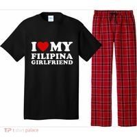 I Love My Filipina Girlfriend Pajama Set thumb 0