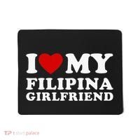 I Love My Filipina Girlfriend Mousepad thumb 0