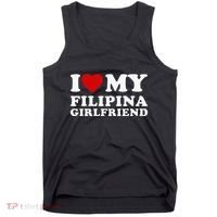 I Love My Filipina Girlfriend Tank Top thumb 0