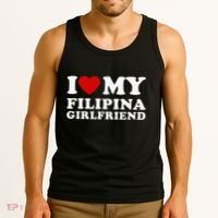 I Love My Filipina Girlfriend Tank Top thumb 3