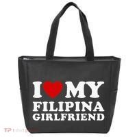 I Love My Filipina Girlfriend Tote Bag thumb 0