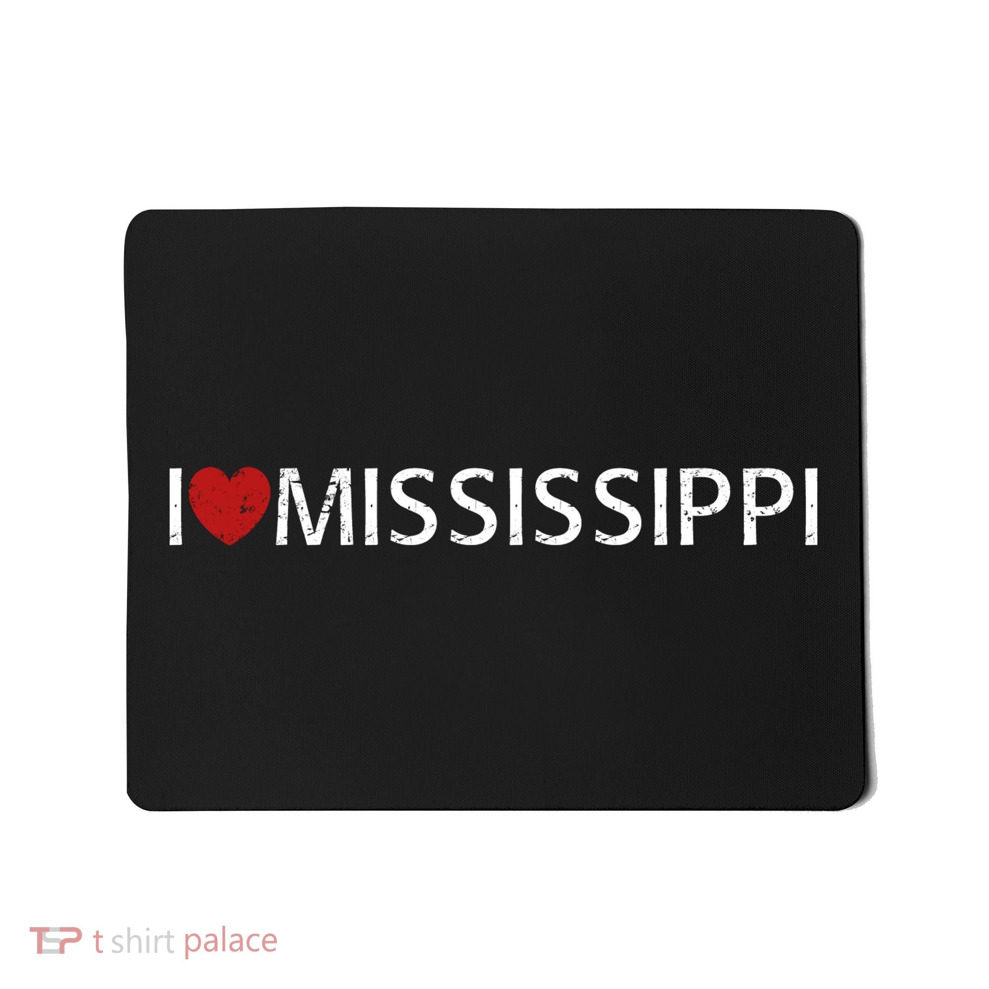 I Love Mississippi Mousepad