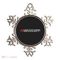 I Love Mississippi Ornament thumb 0