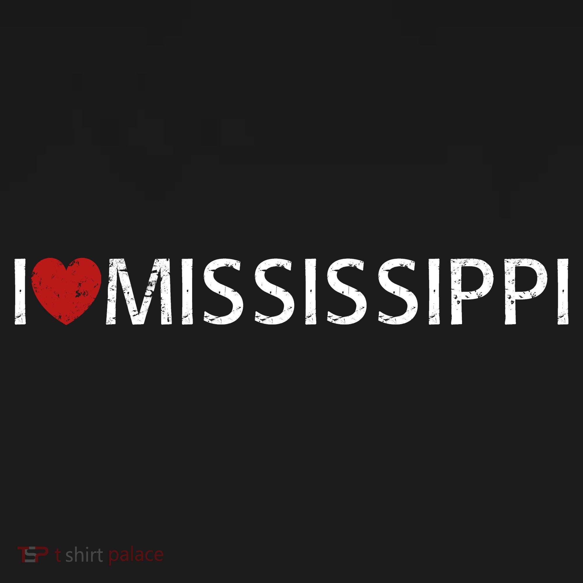 I Love Mississippi Toddler T-Shirt