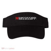I Love Mississippi Visor thumb 0