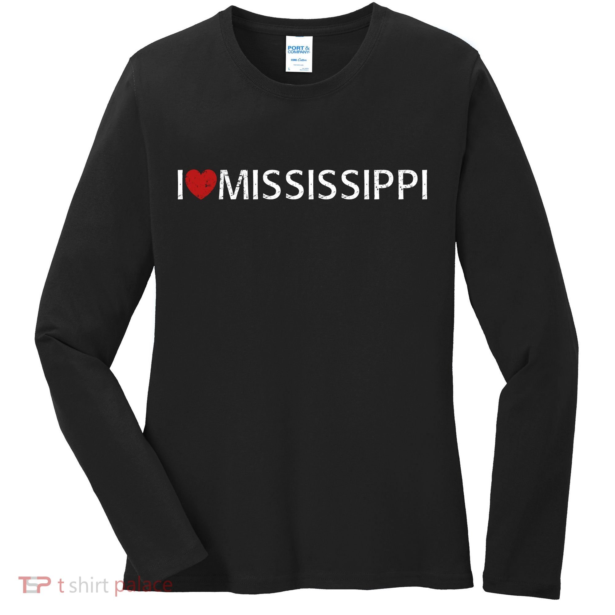 I Love Mississippi Women's Long Sleeve Shirt