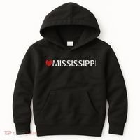 I Love Mississippi Kids Hoodie thumb 0
