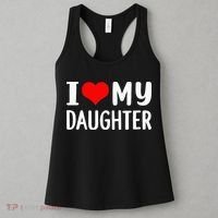I Love My Daughter Fathers Day Gifts For Dad Women's Tank Top thumb 3
