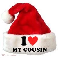 I Love My Cousin Santa Hat thumb 0