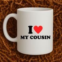 I Love My Cousin Coffee Mug thumb 2