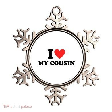 I Love My Cousin Ornament
