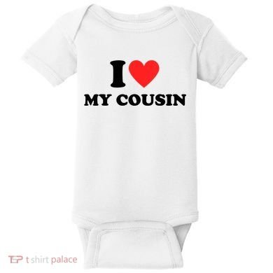 I Love My Cousin Baby Bodysuit
