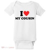 I Love My Cousin Baby Bodysuit thumb 0