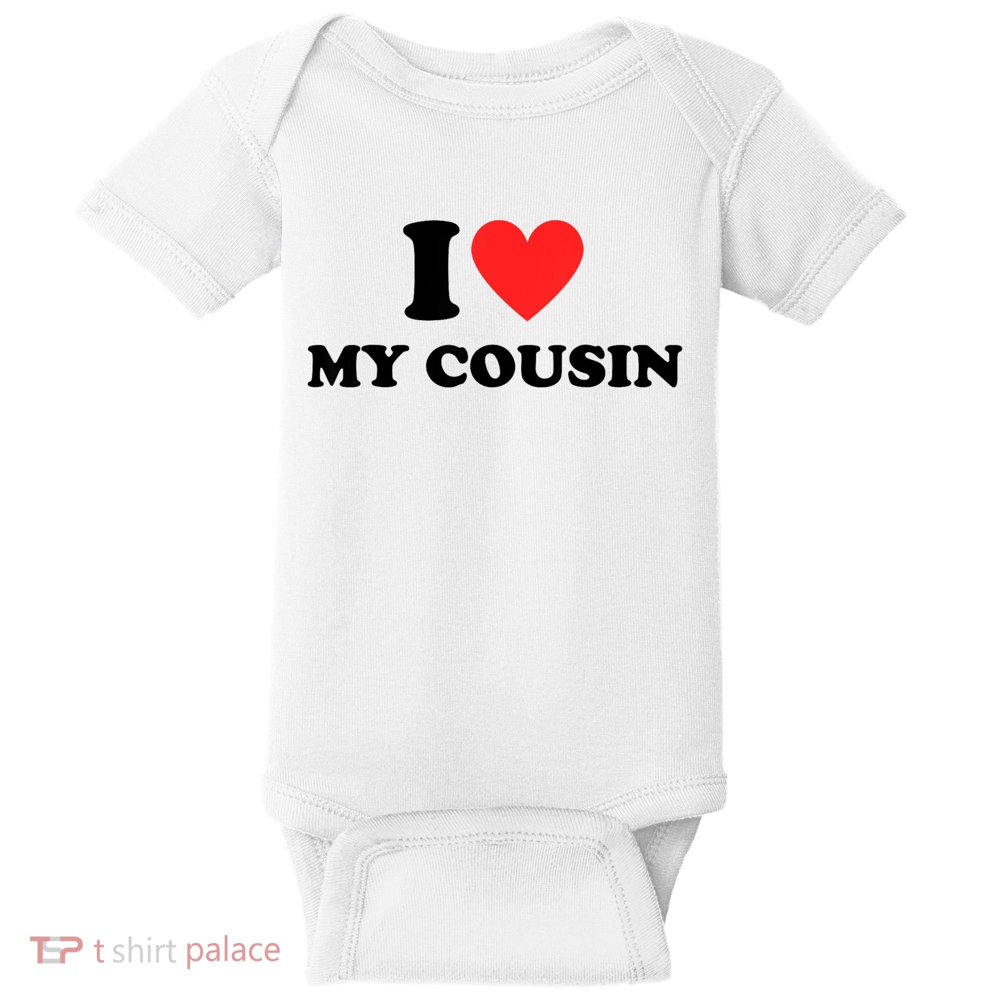 I Love My Cousin Baby Bodysuit