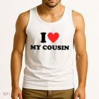 I Love My Cousin Tank Top thumb 3